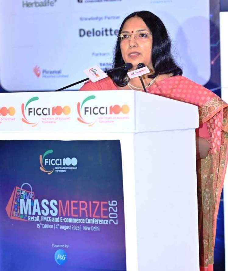 Ms. Nidhi Khare, Secretary, Department of Consumer Affairs, addressed the 15th Edition of FICCI Massmerize on 4th August, 2026.