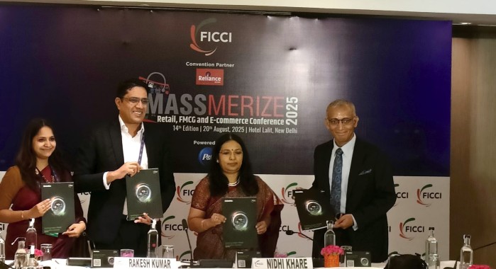 उपभोक्ता मामले विभाग (डीओसीए) की सचिव सुश्री निधि खरे ने द ललित में फिक्की के प्रमुख वार्षिक सम्मेलन मासमेराइज़ 2025 के 14वें संस्करण की अध्यक्षता की।